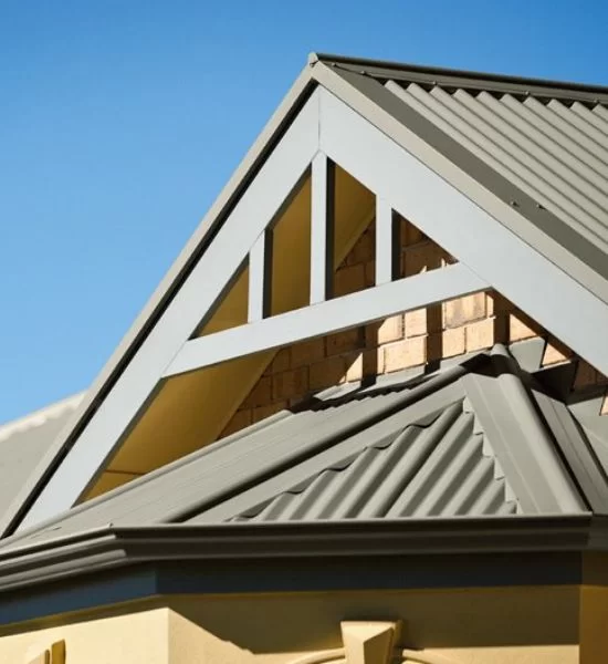 great roof on the house